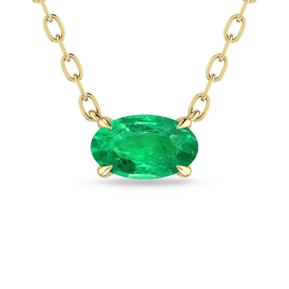 Yellow Gold - Emerald