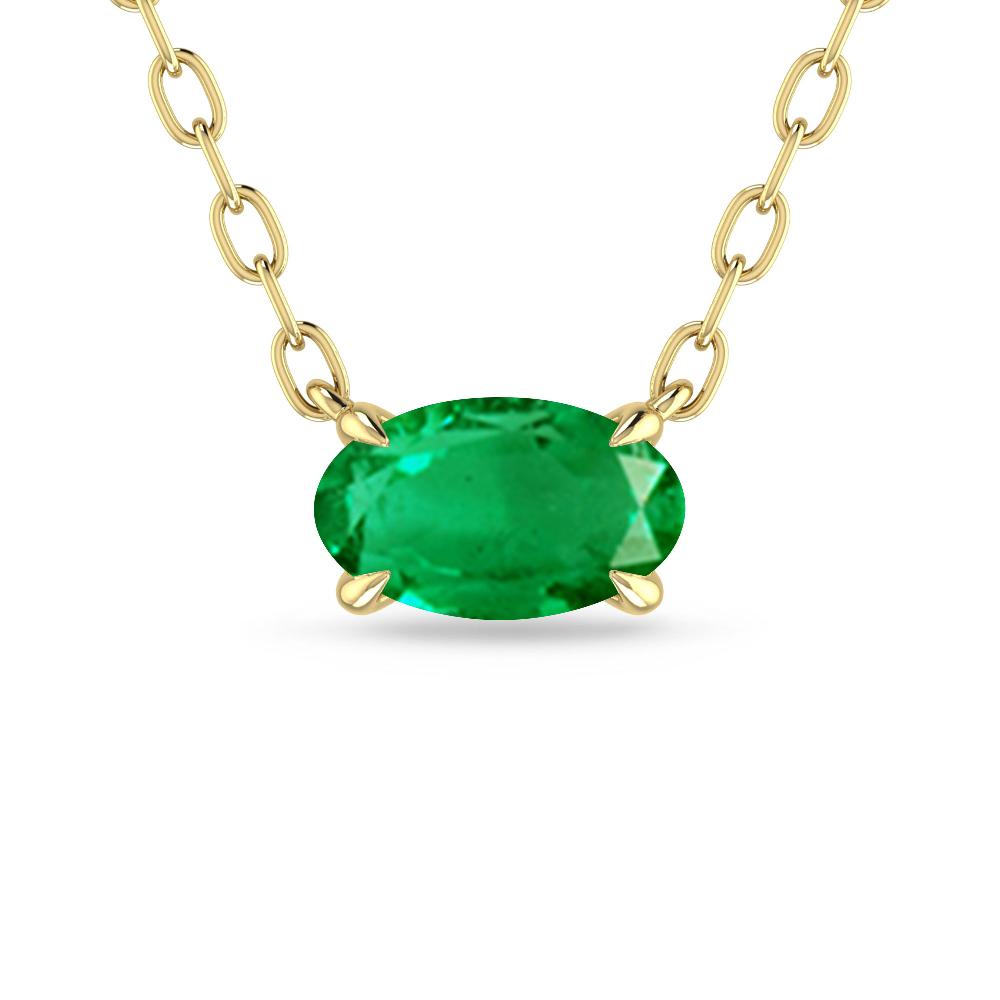 Yellow Gold - Emerald