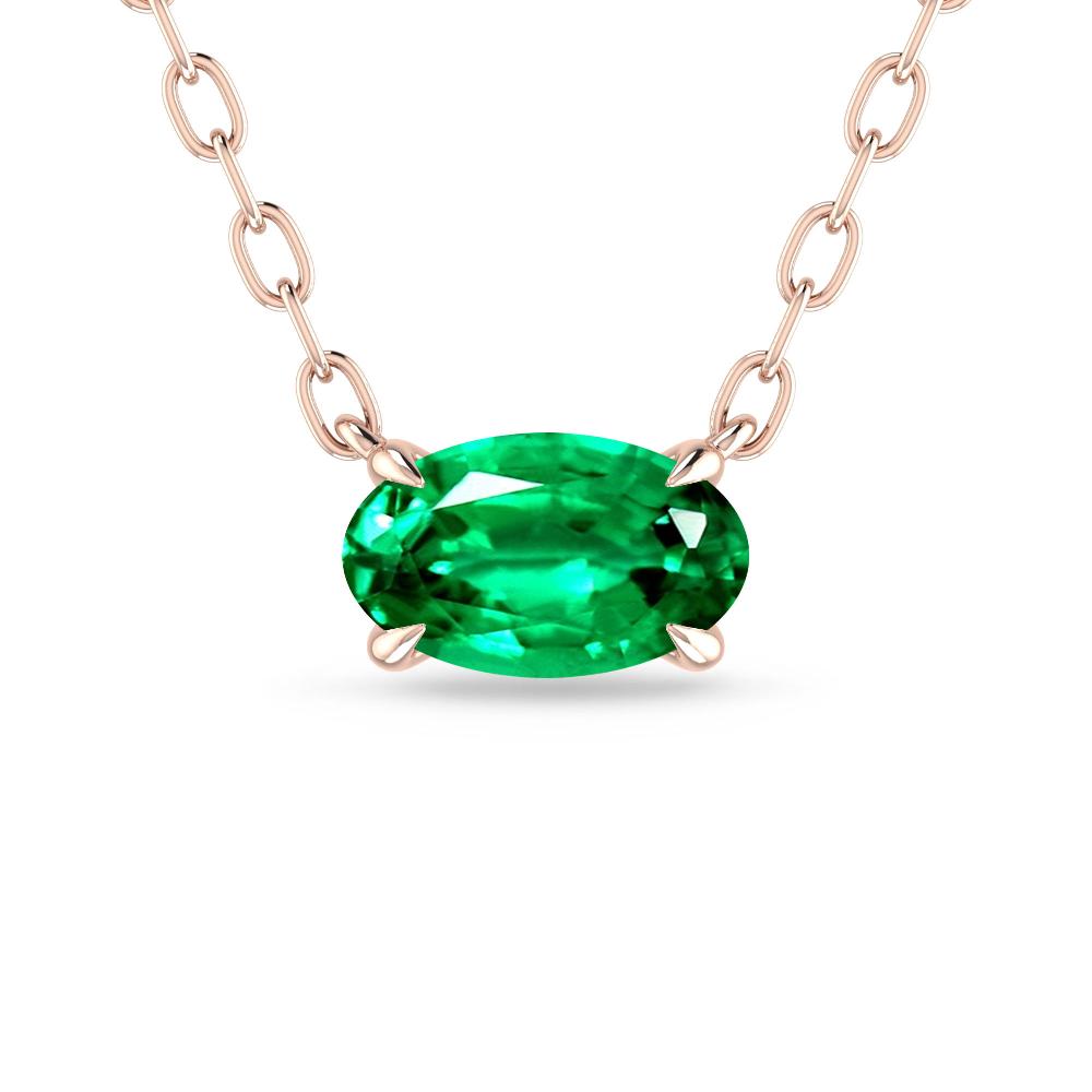 Rose Gold - Emerald