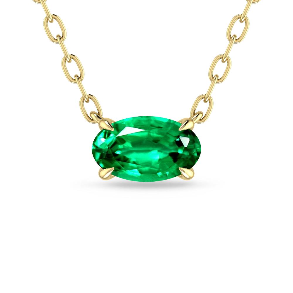 Yellow Gold - Emerald