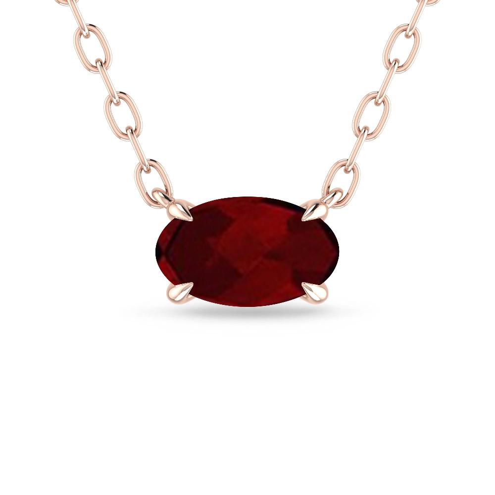 Rose Gold - Garnet