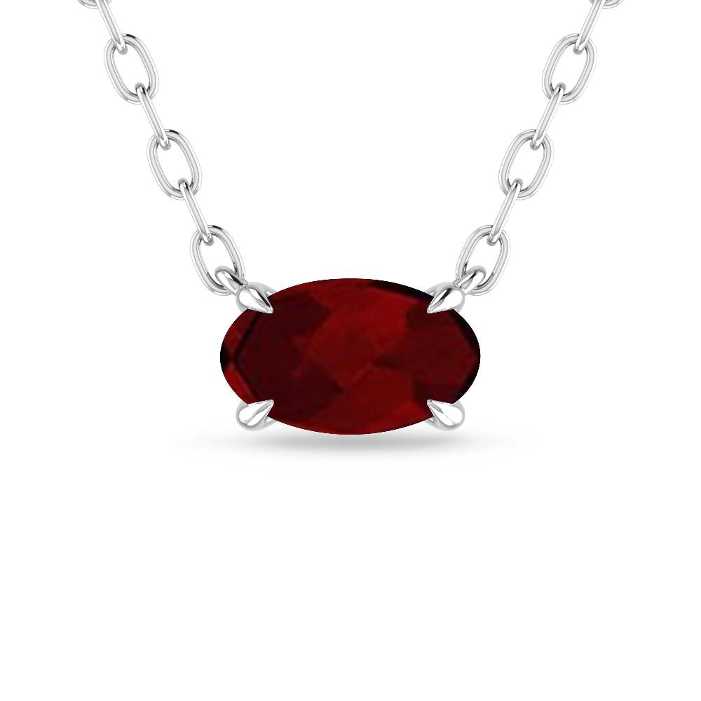 White Gold - Garnet