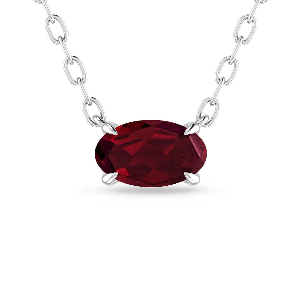 White Gold - Garnet