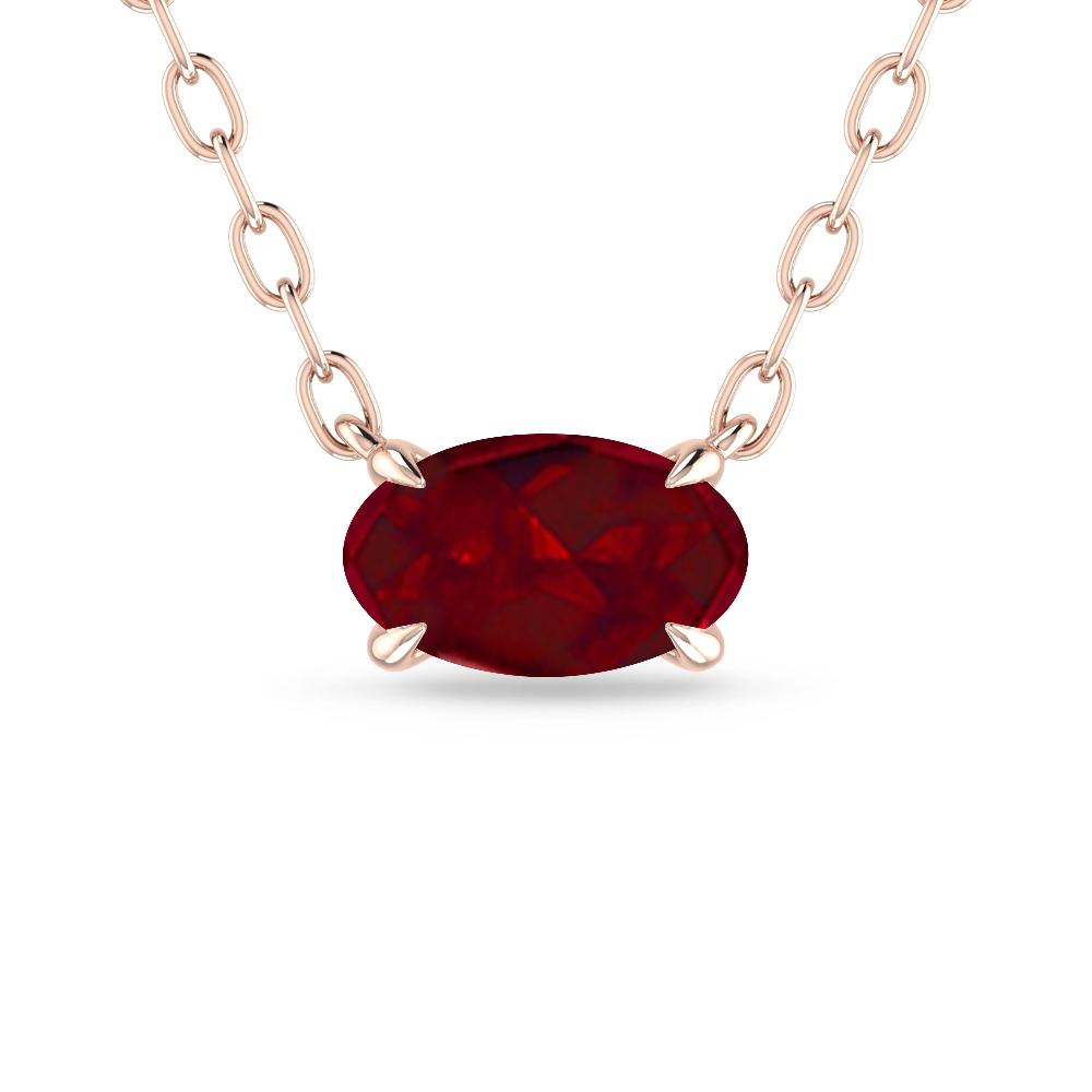 Rose Gold - Garnet