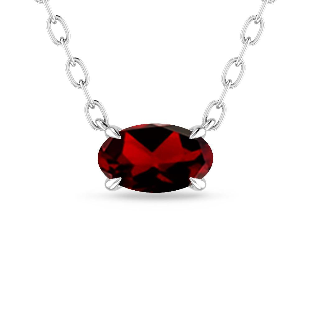 White Gold - Garnet