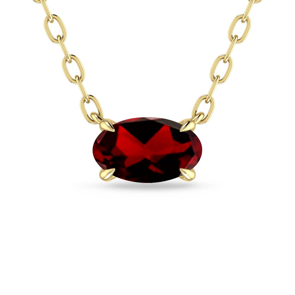 Yellow Gold - Garnet