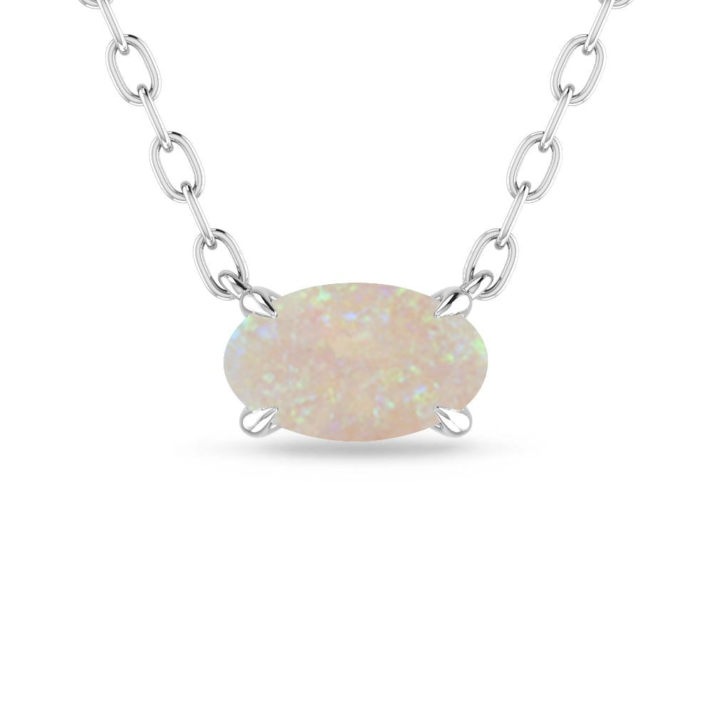 White Gold - Opal