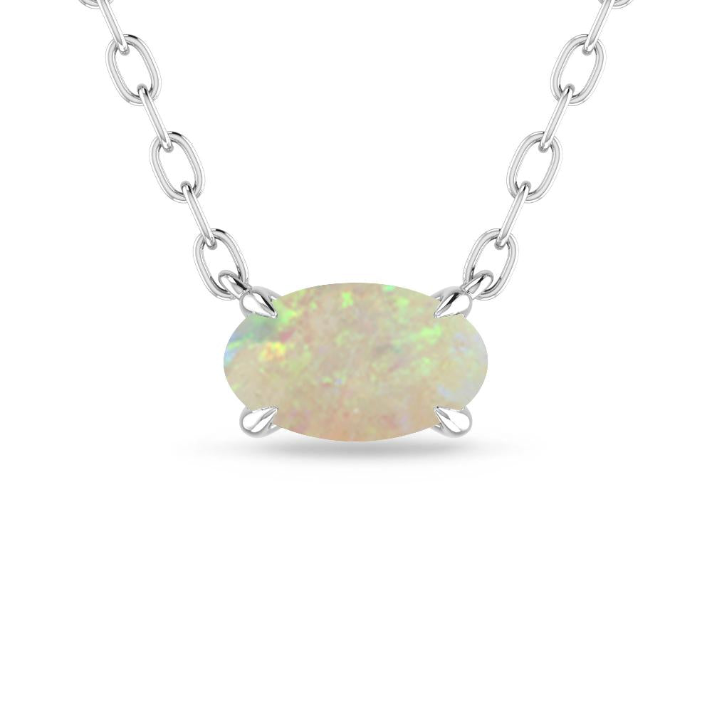 White Gold - Opal