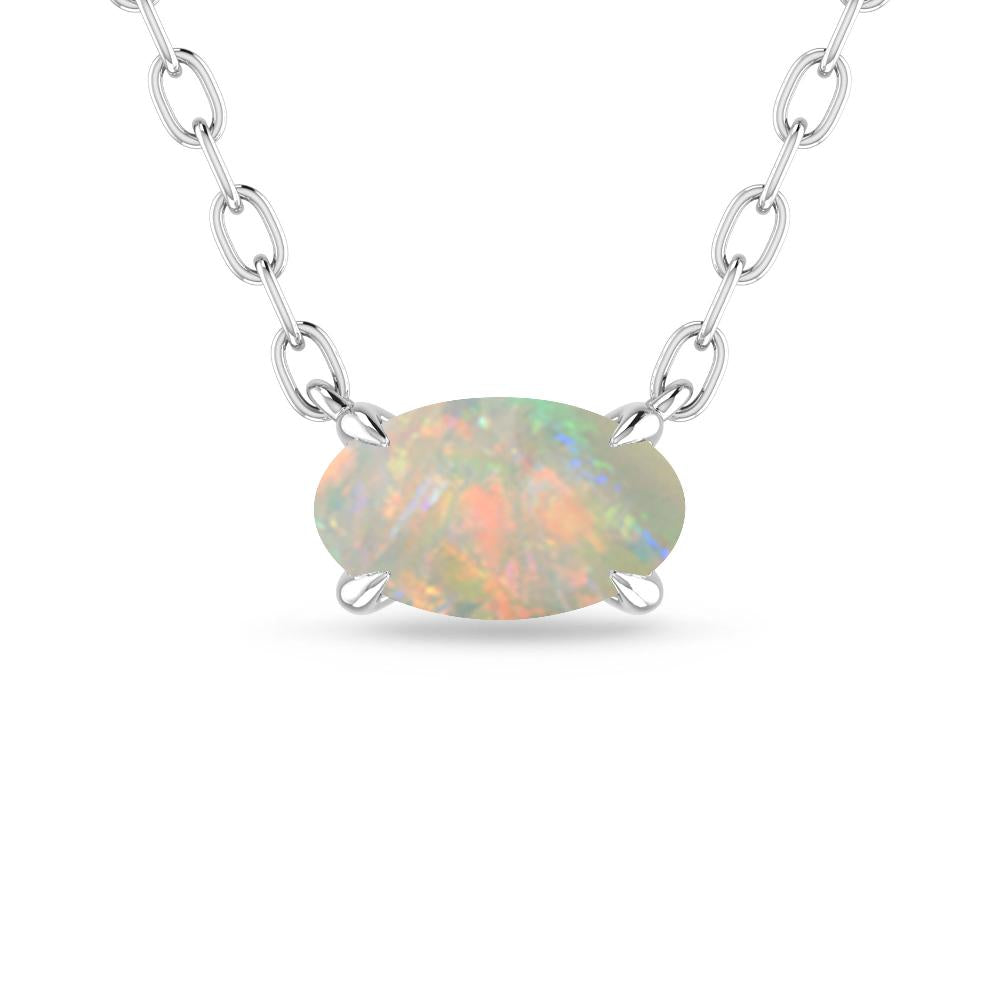 White Gold - Opal