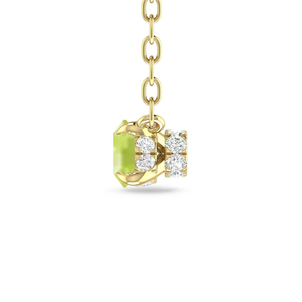 Yellow Gold - Peridot