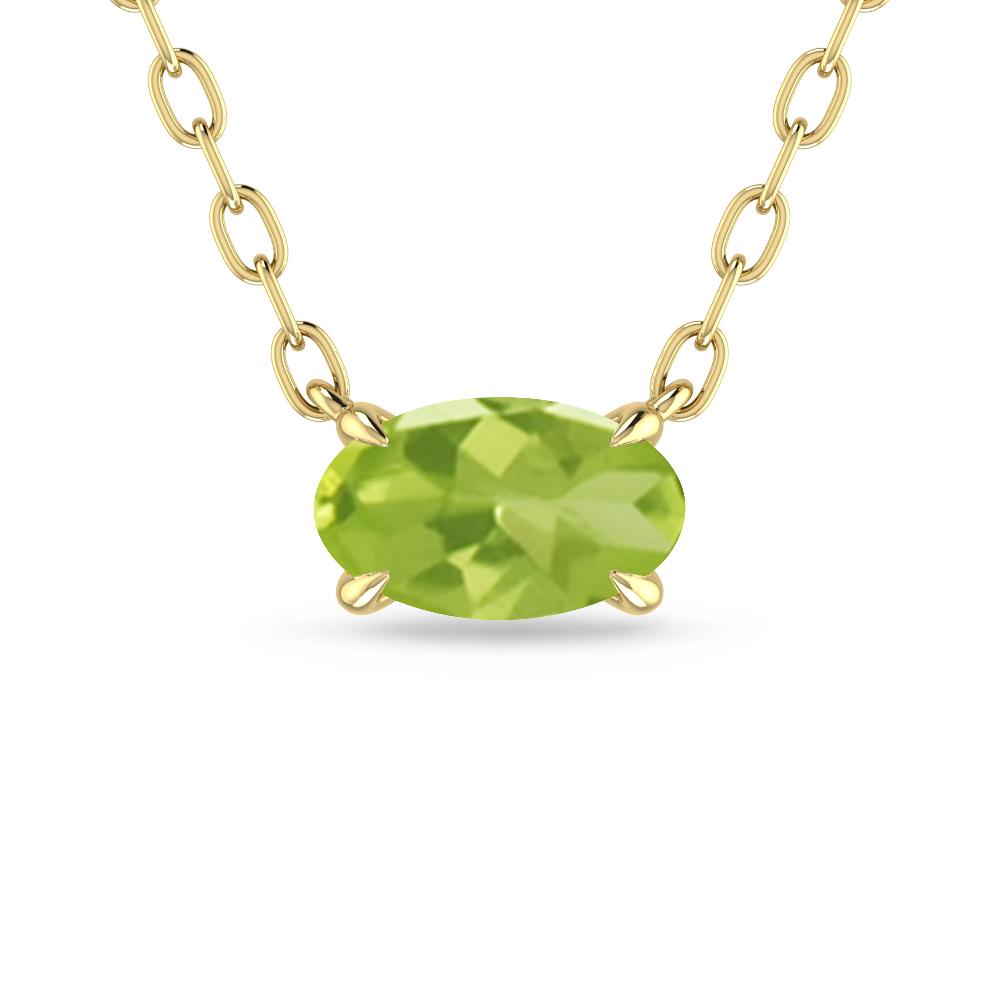 Yellow Gold - Peridot