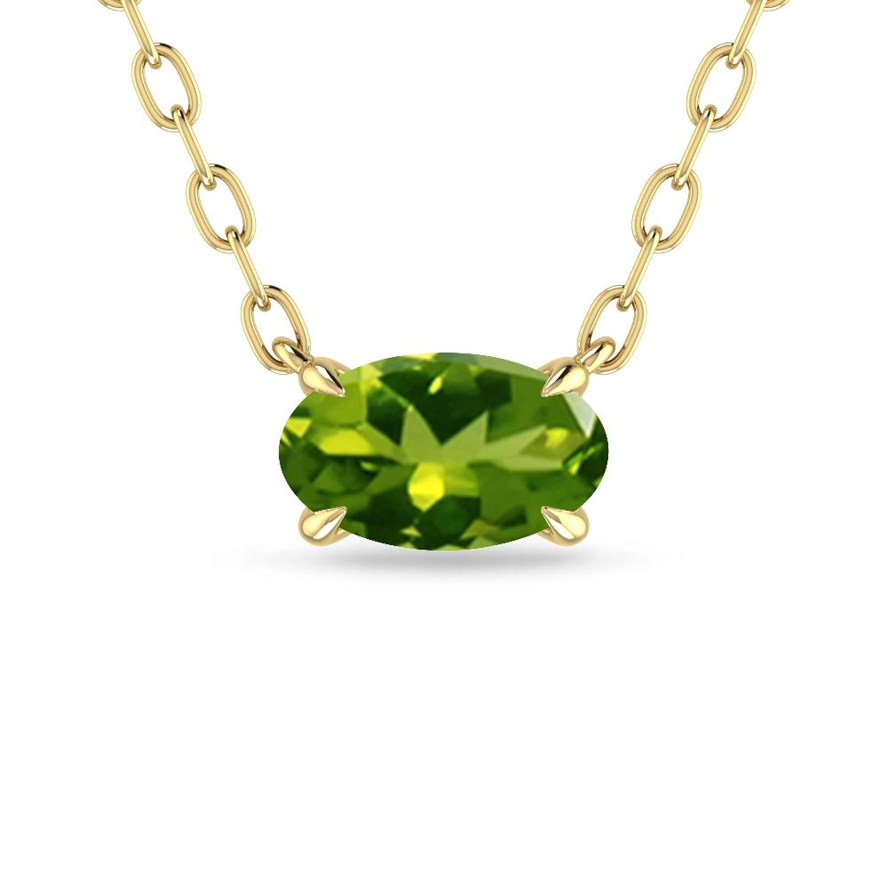 Yellow Gold - Peridot