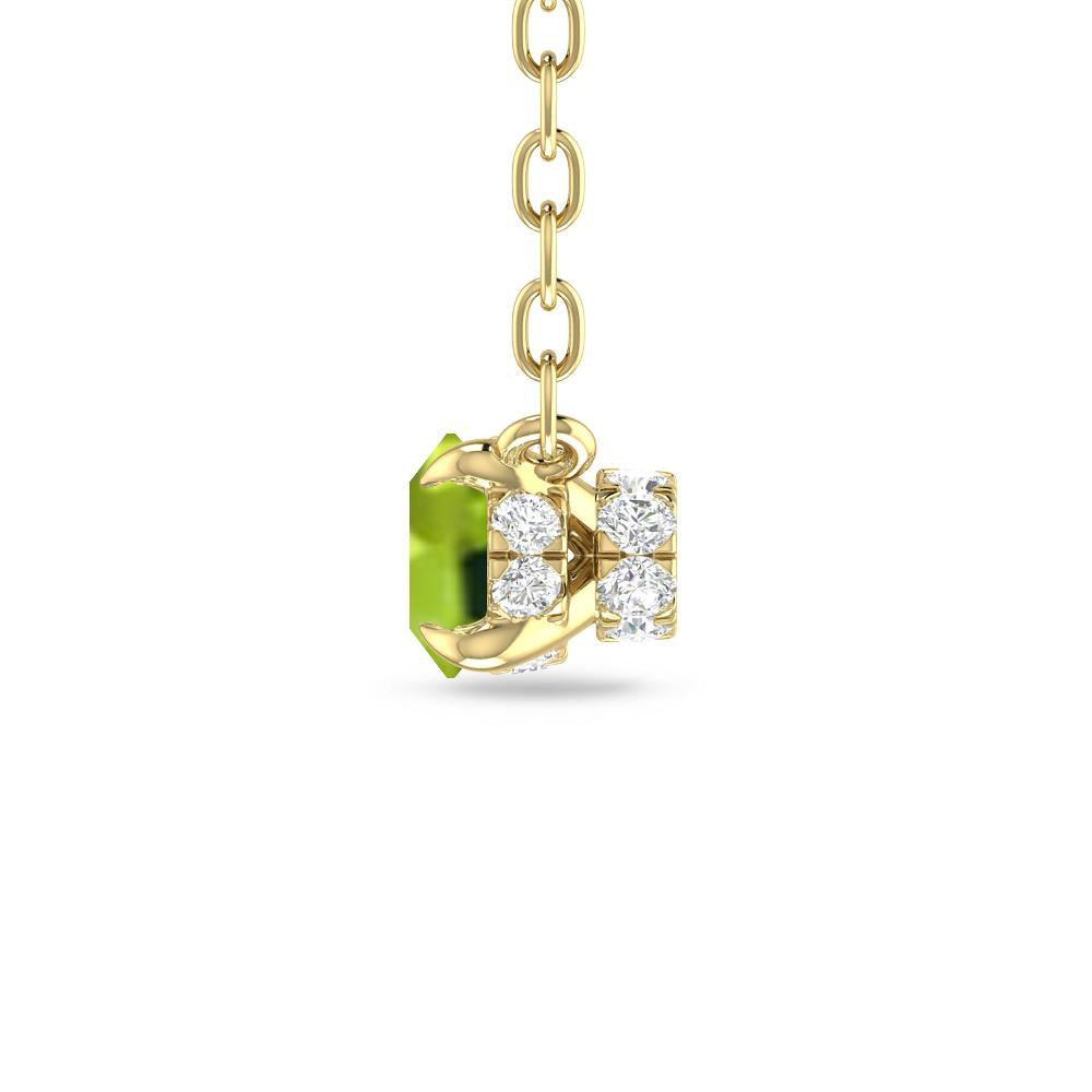 Yellow Gold - Peridot