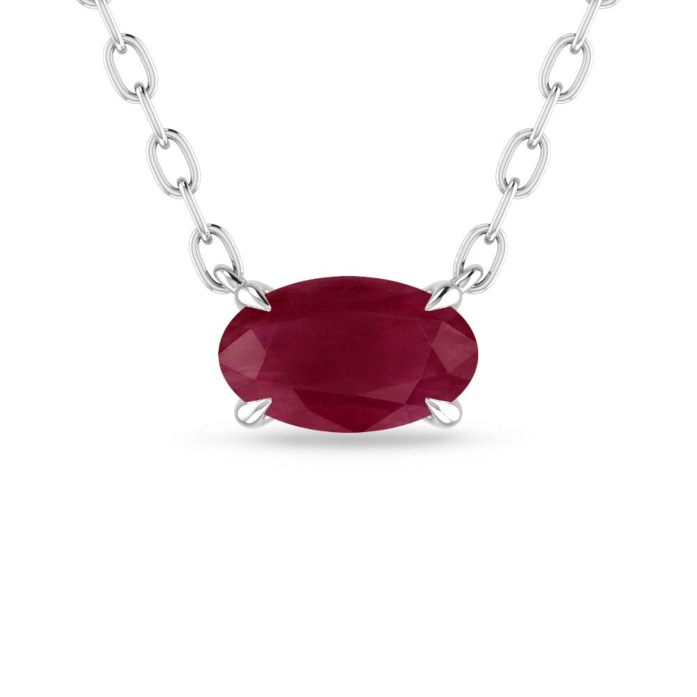 White Gold - Ruby