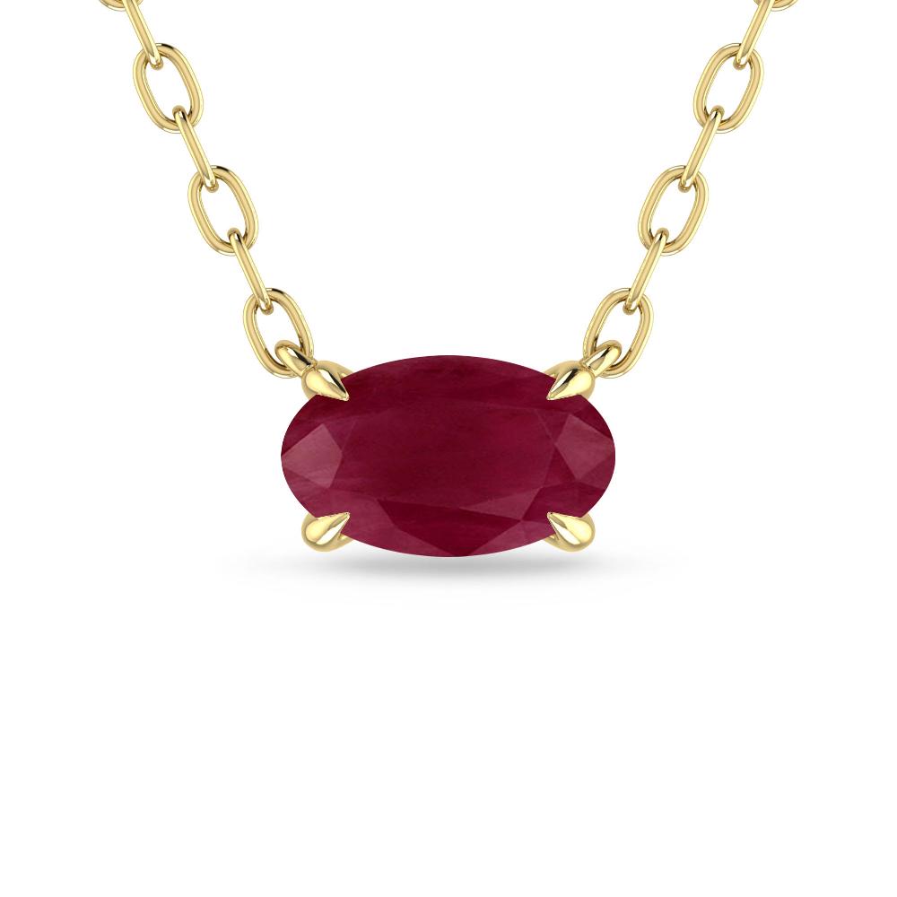 Yellow Gold - Ruby