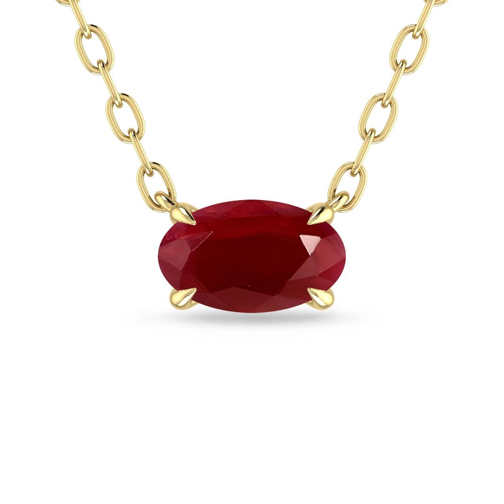 Yellow Gold - Ruby