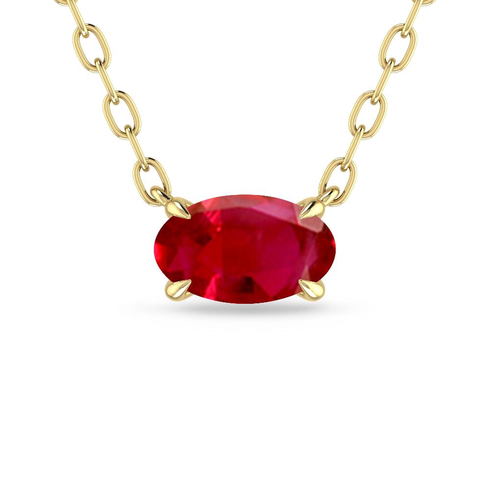 Yellow Gold - Ruby