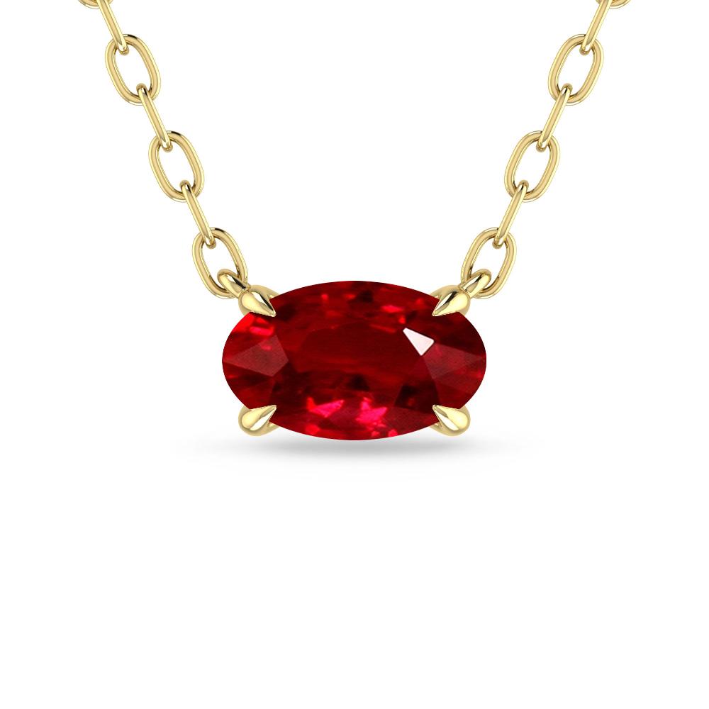 Yellow Gold - Ruby