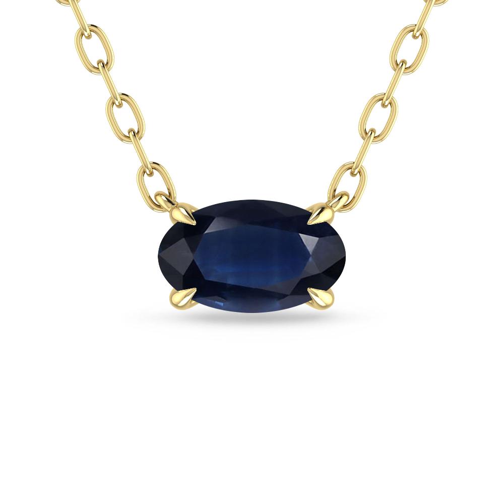 Yellow Gold - Sapphire