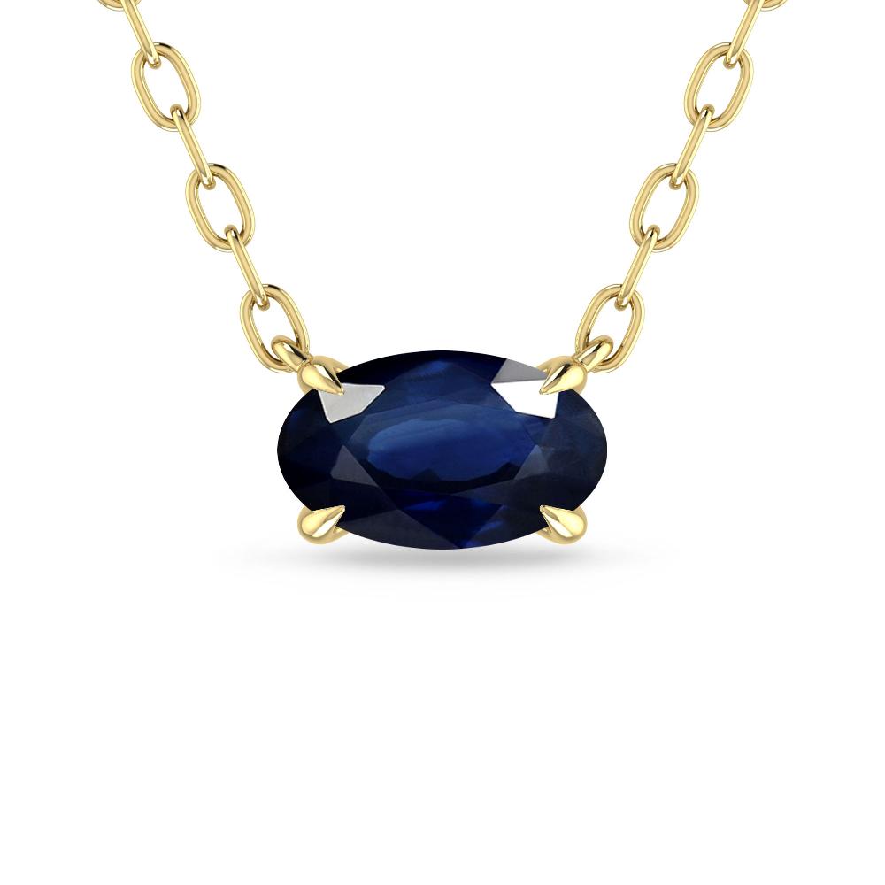 Yellow Gold - Sapphire