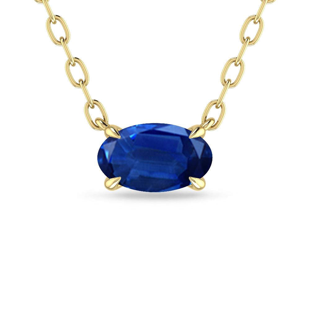 Yellow Gold - Sapphire