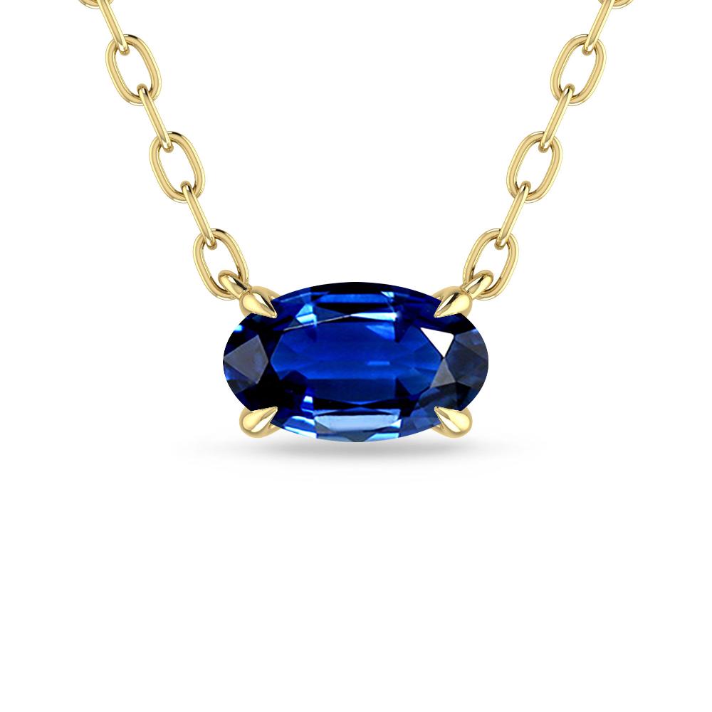 Yellow Gold - Sapphire