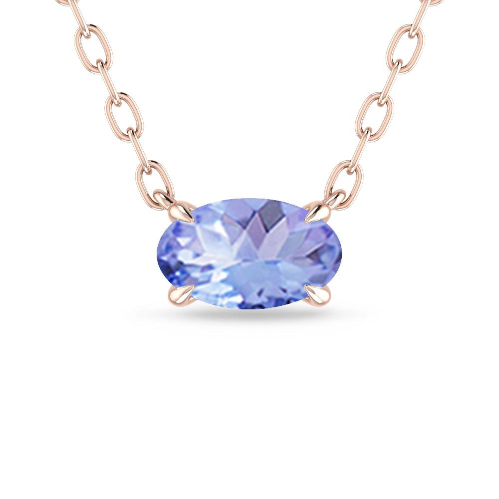 Rose Gold - Tanzanite