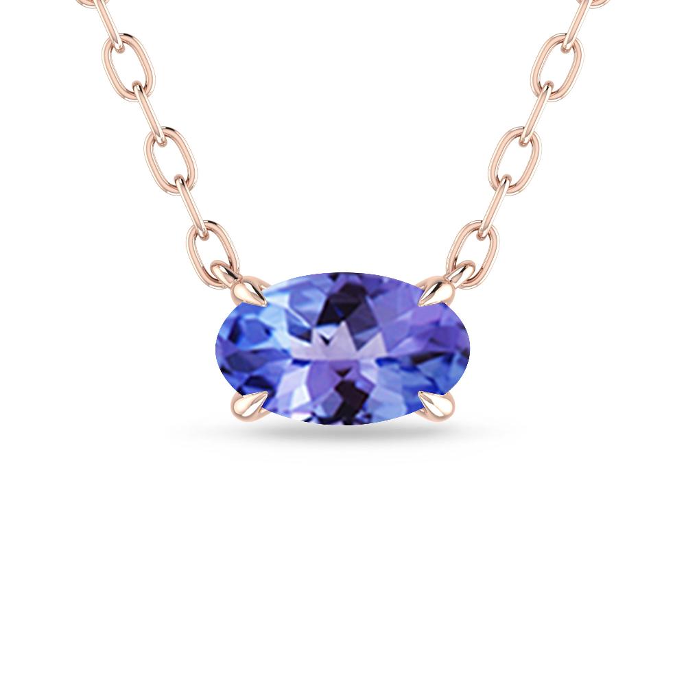 Rose Gold - Tanzanite