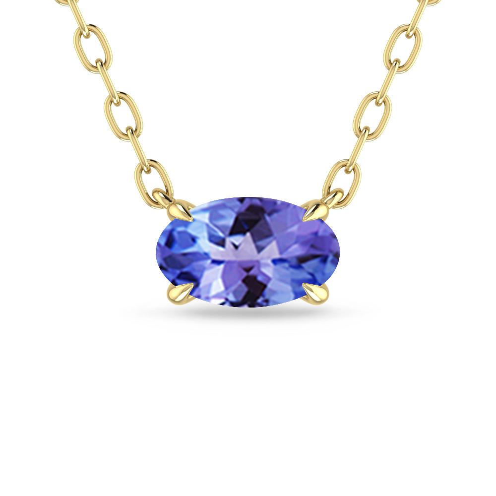 Yellow Gold - Tanzanite