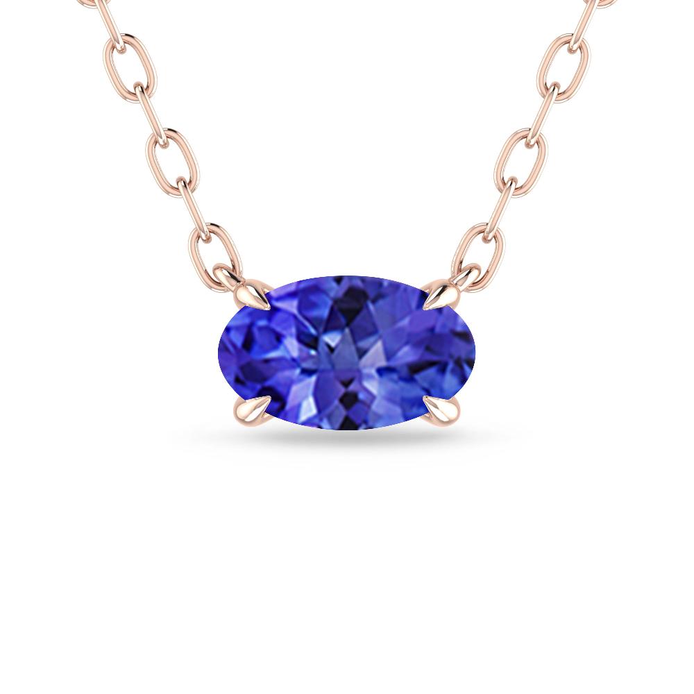 Rose Gold - Tanzanite