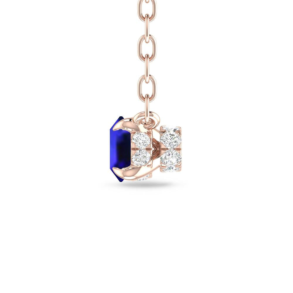 Rose Gold - Tanzanite