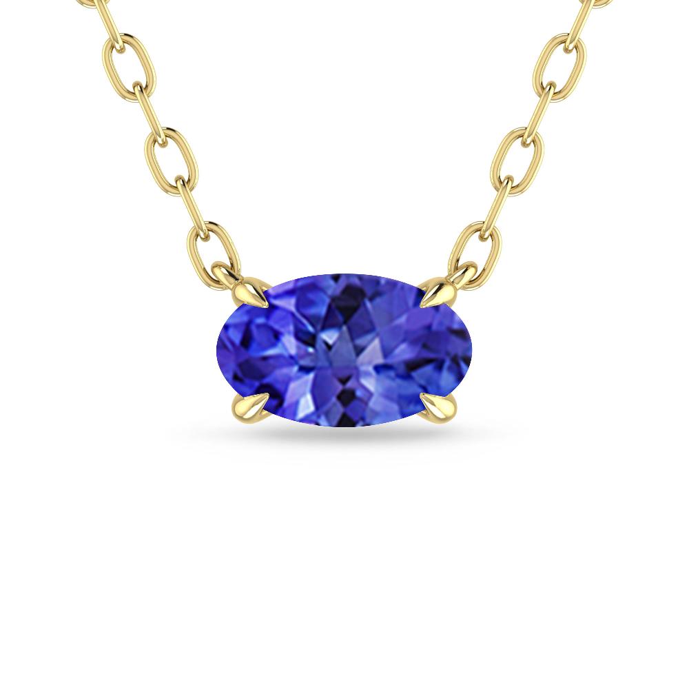 Yellow Gold - Tanzanite