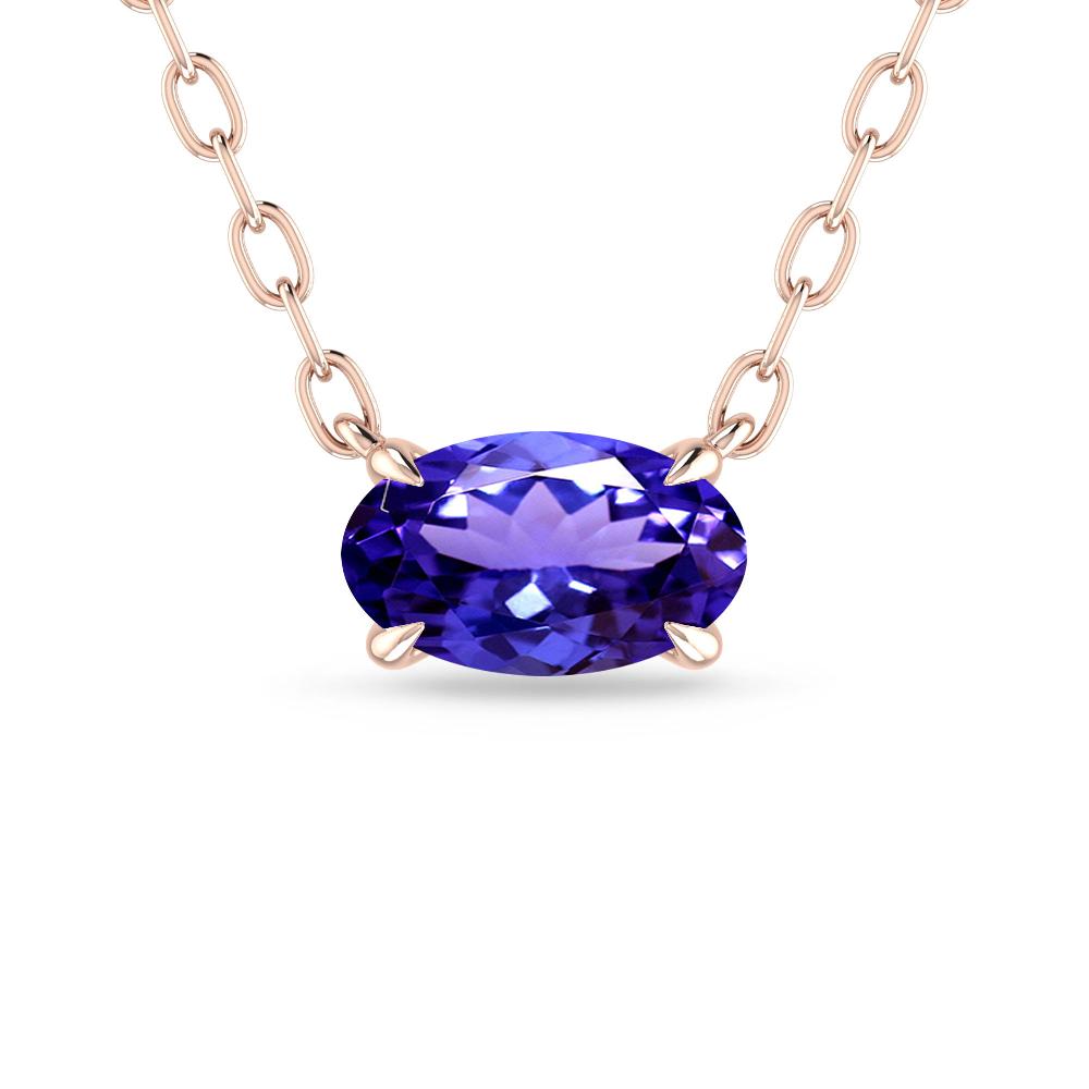 Rose Gold - Tanzanite