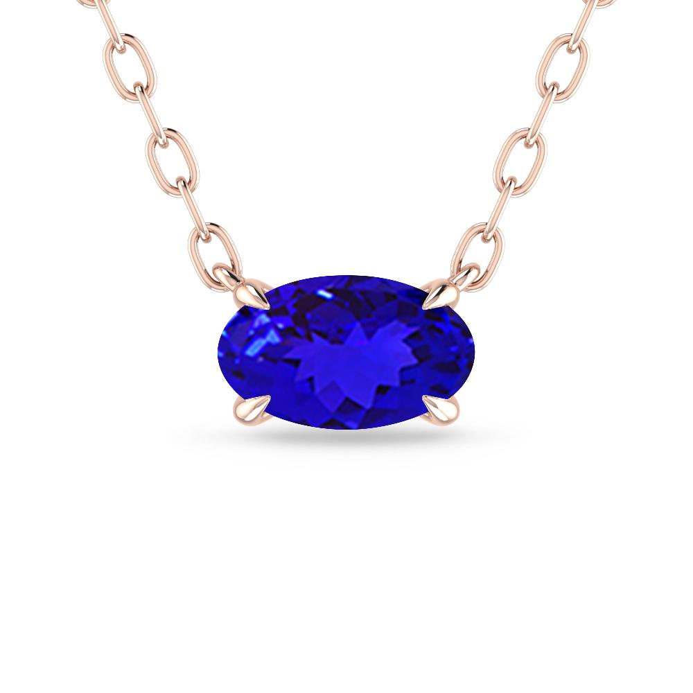 Rose Gold - Tanzanite