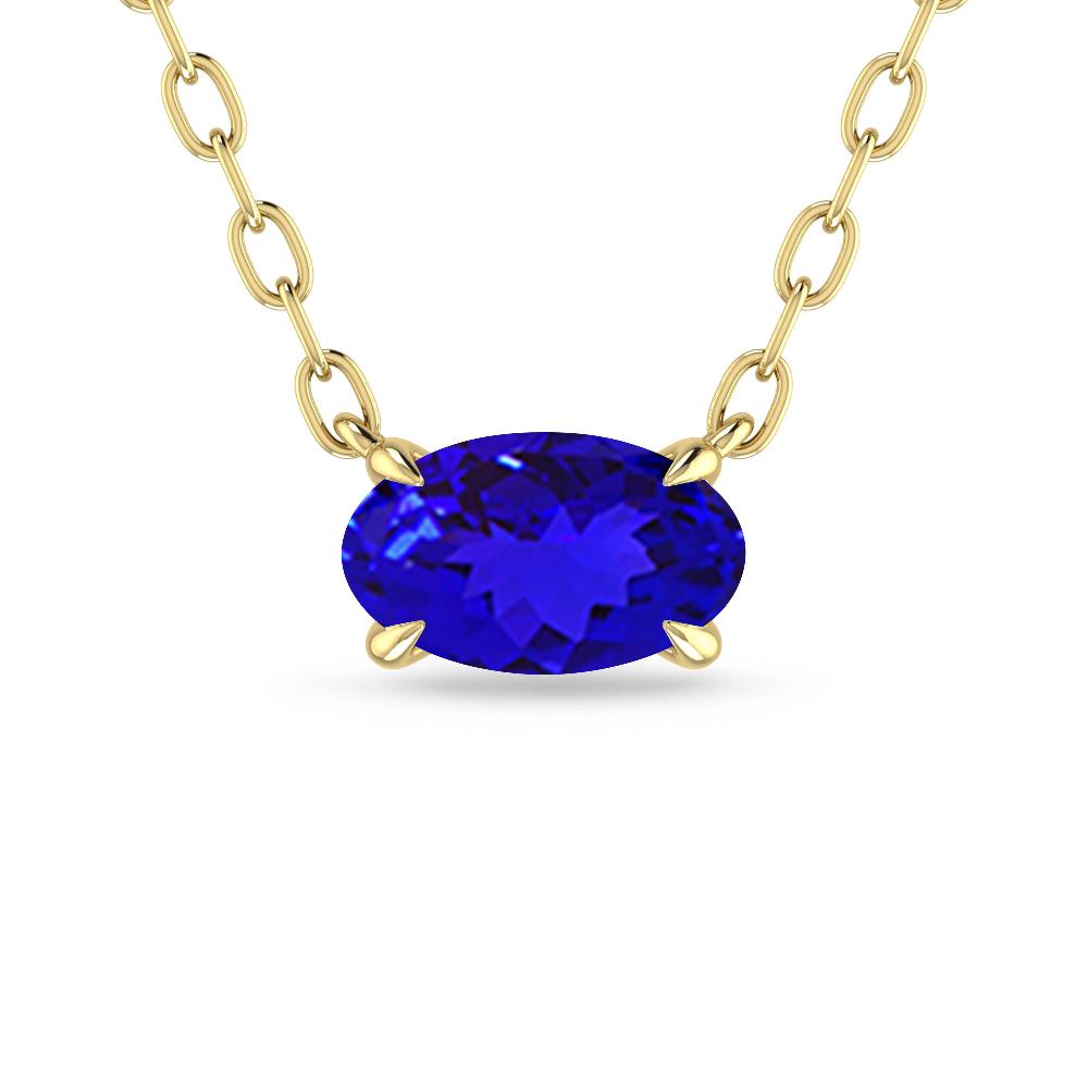 Yellow Gold - Tanzanite