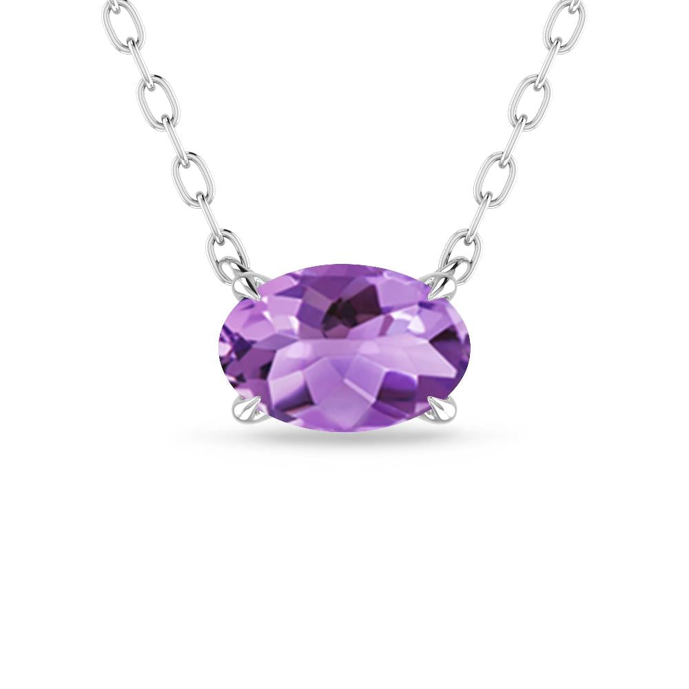 White Gold - Amethyst