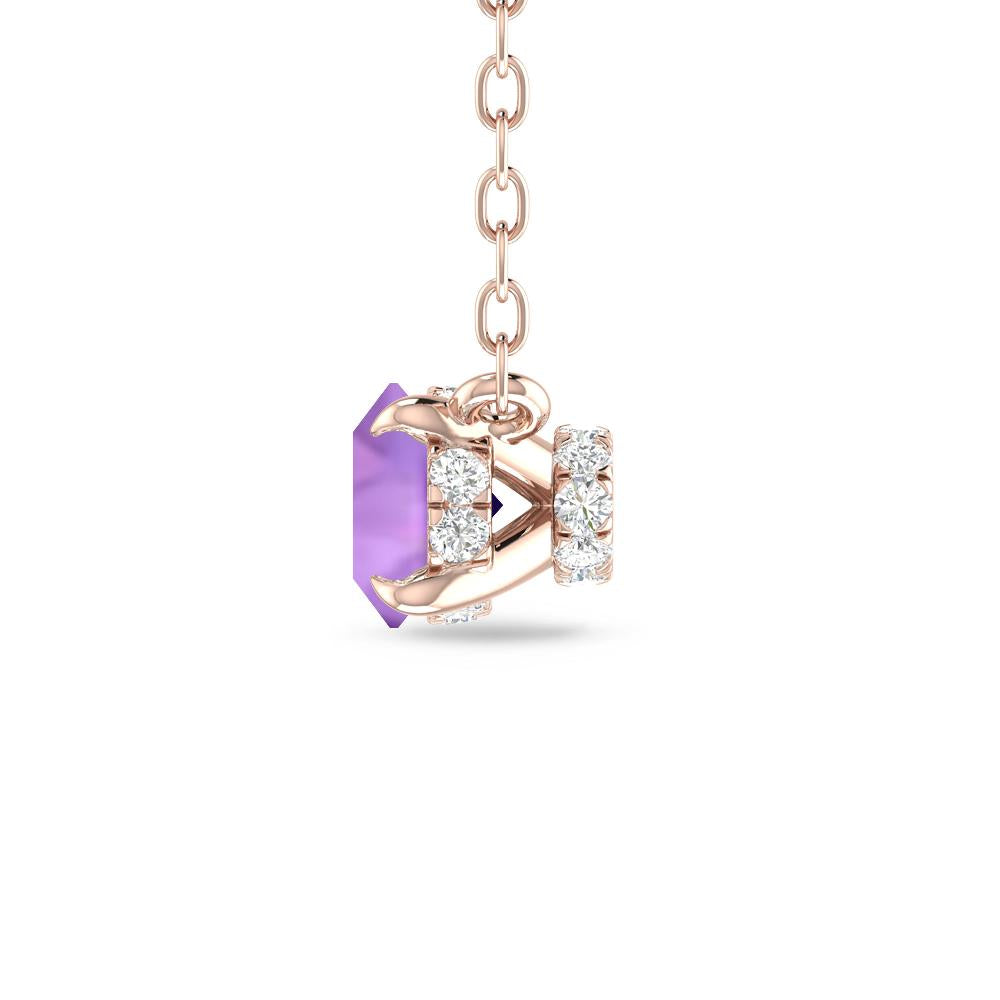 Rose Gold - Amethyst