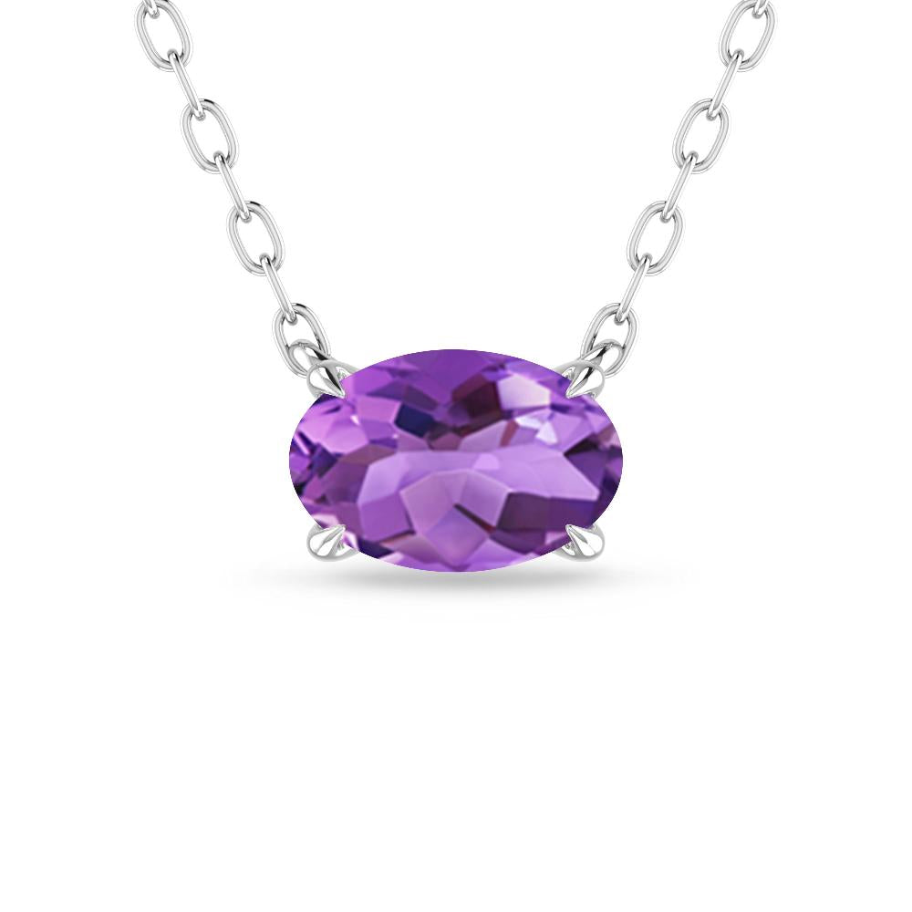 White Gold - Amethyst