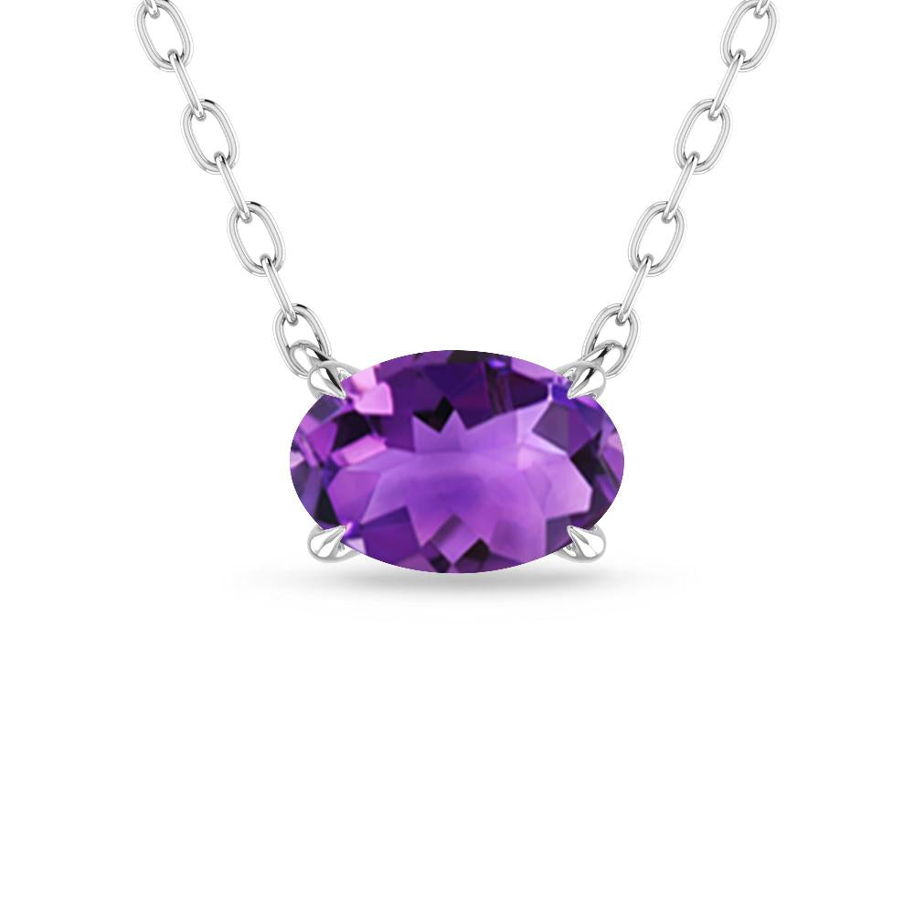 White Gold - Amethyst