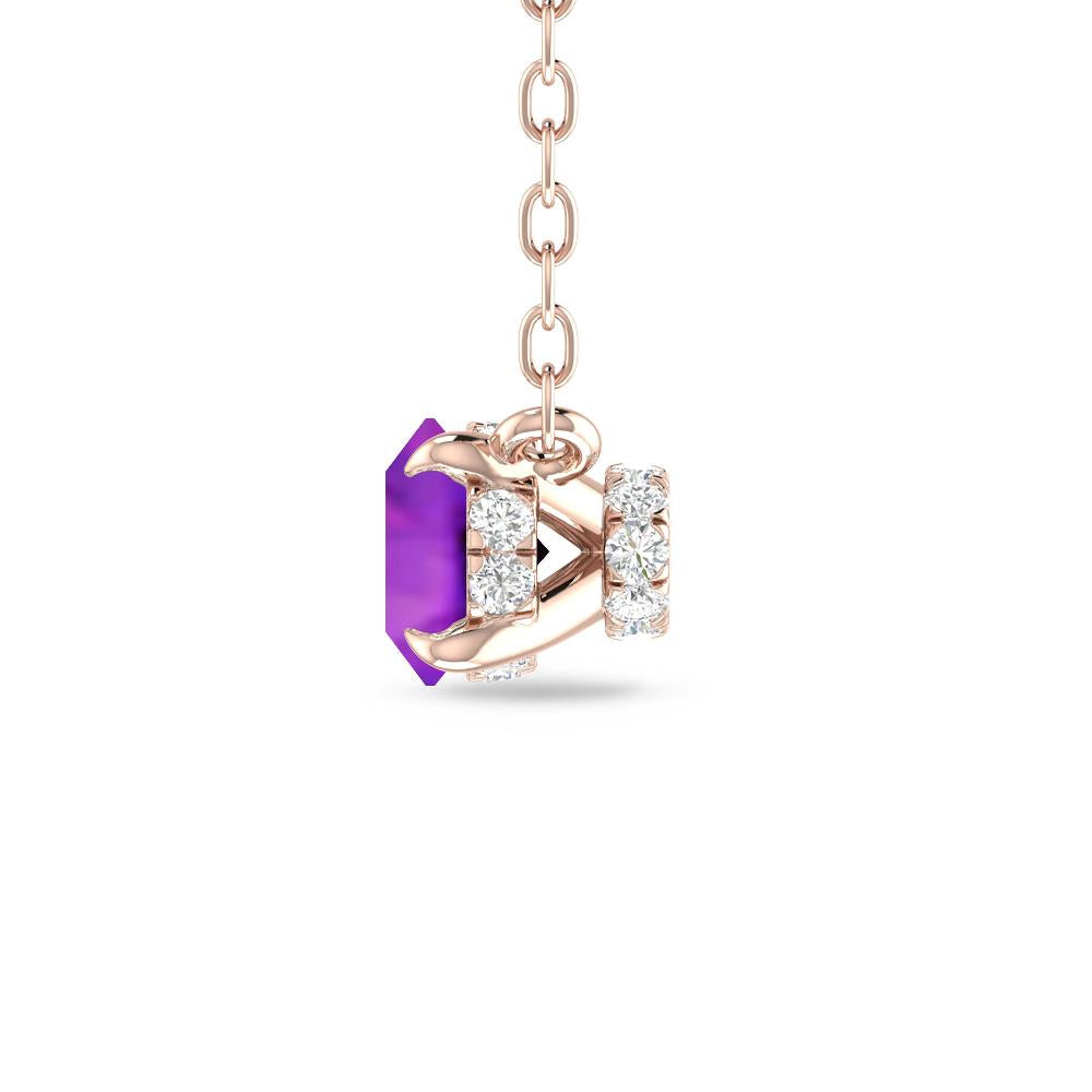 Rose Gold - Amethyst