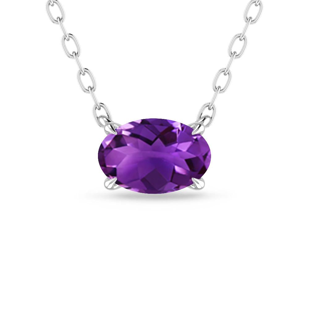 White Gold - Amethyst