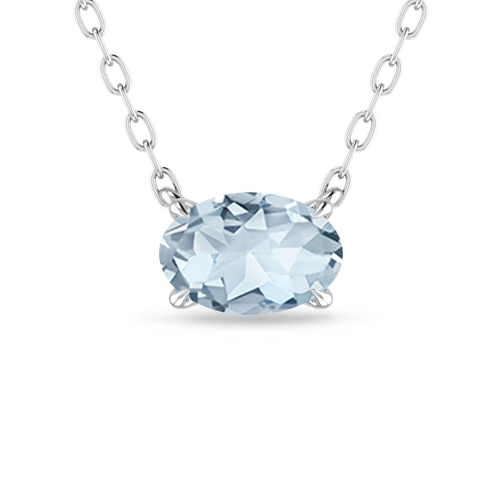 White Gold - Aquamarine