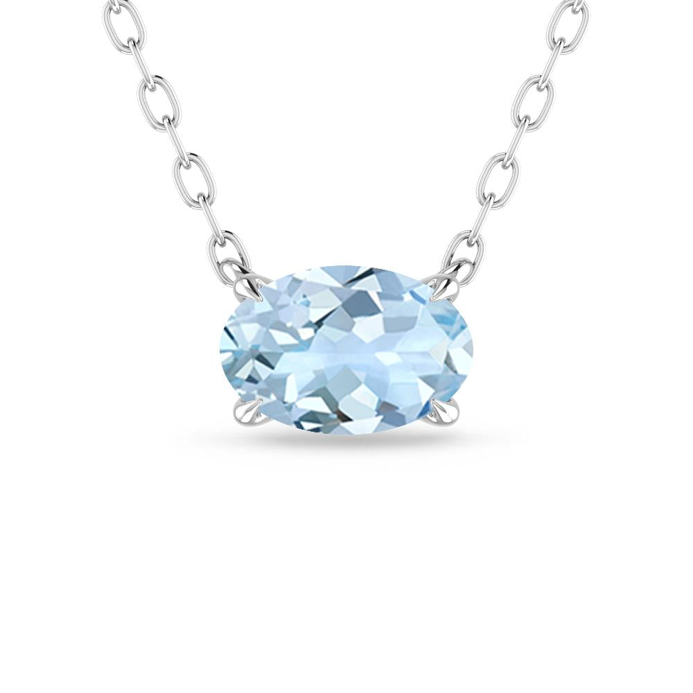 White Gold - Aquamarine