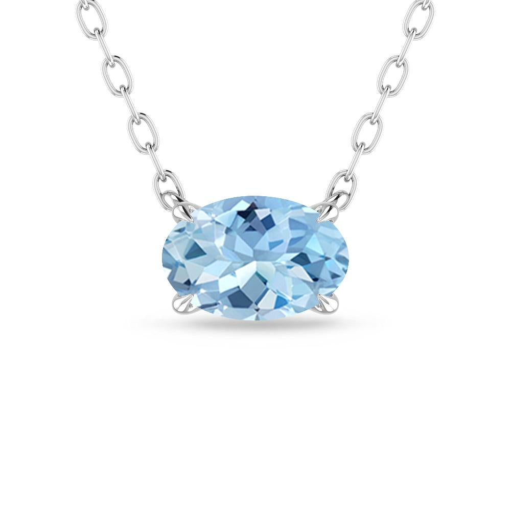 White Gold - Aquamarine