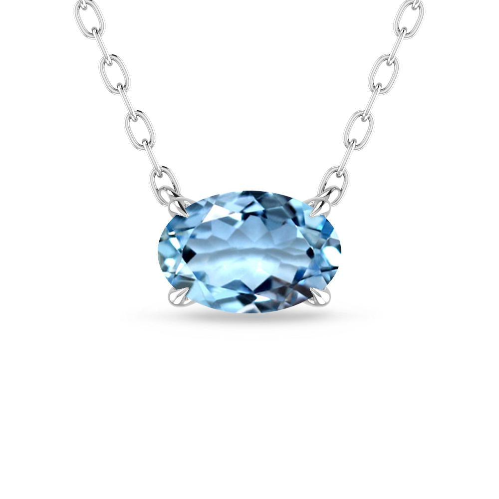 White Gold - Aquamarine