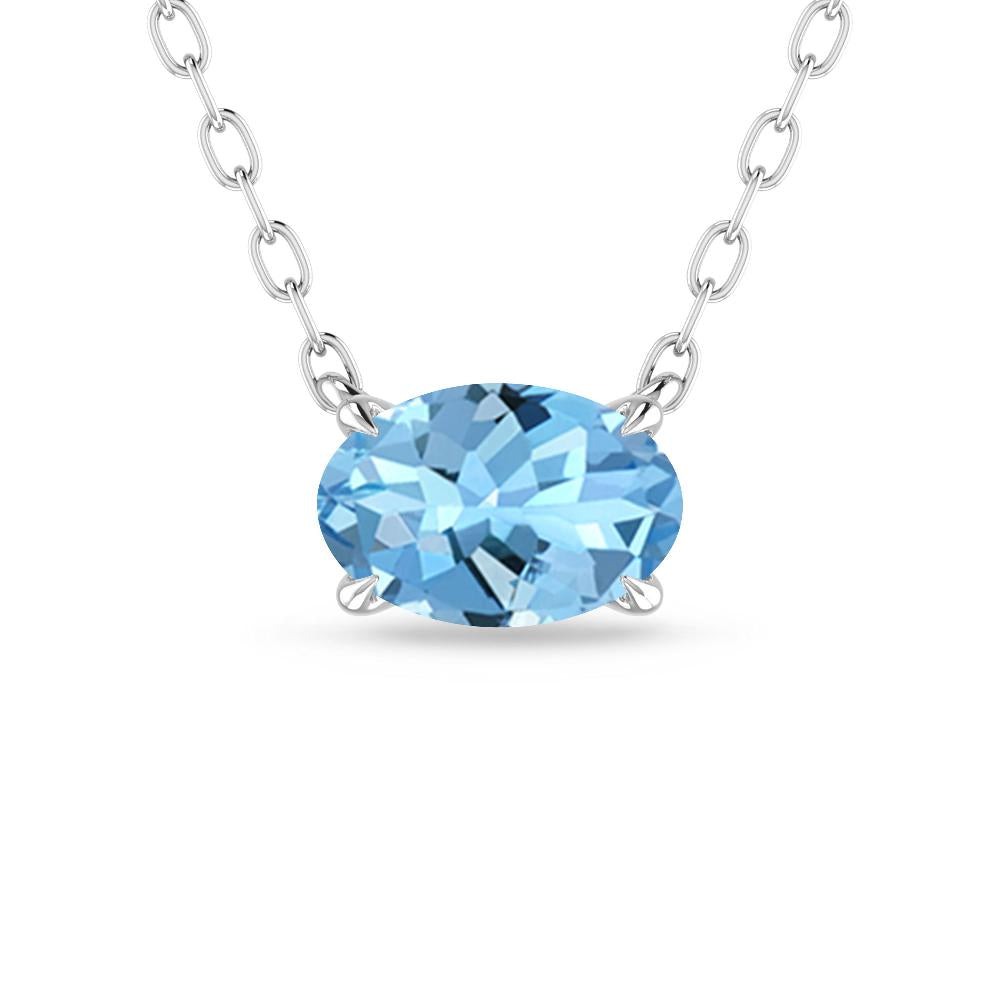 White Gold - Aquamarine