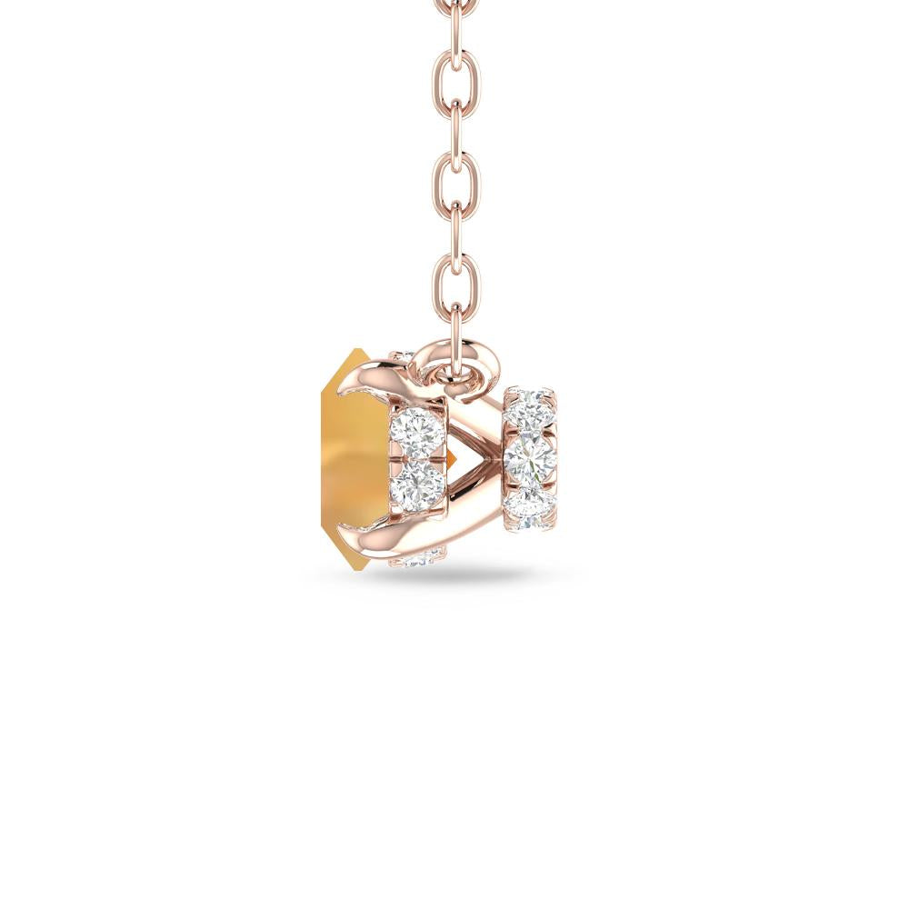 Rose Gold - Citrine