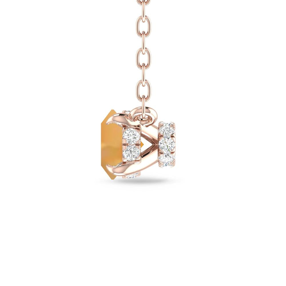 Rose Gold - Citrine