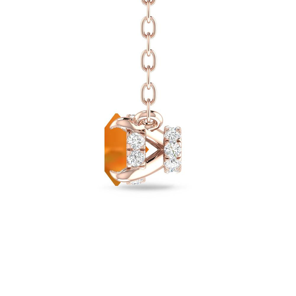 Rose Gold - Citrine