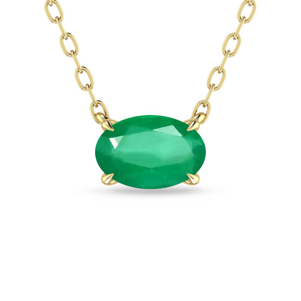 Yellow Gold - Emerald